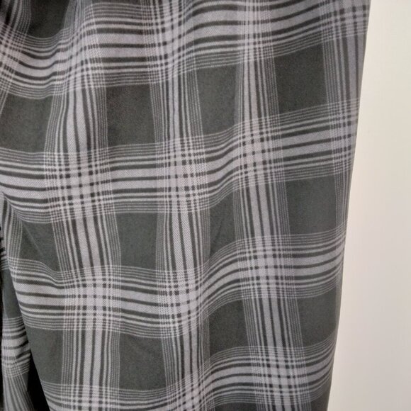 NWT Torrid Wide Leg Studio Stretch Crepe High Rise Shadow Plaid Pants Size 12 - Picture 10 of 14